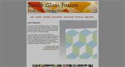 Desktop Screenshot of beachglassfusion.com